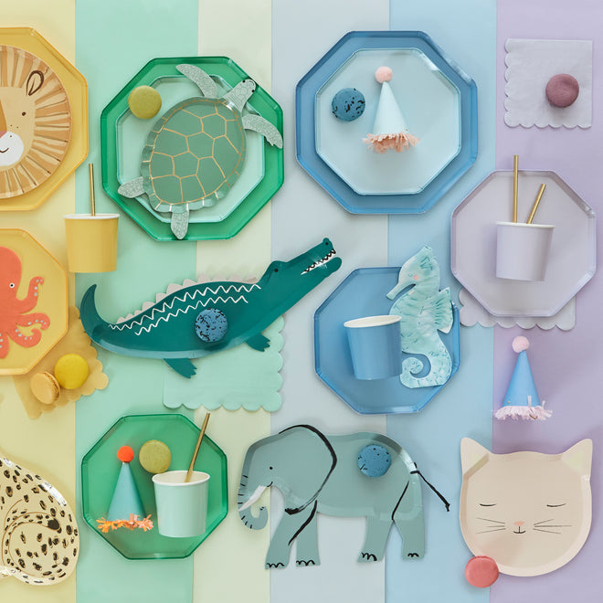 Summer Sky Blue Side Plate