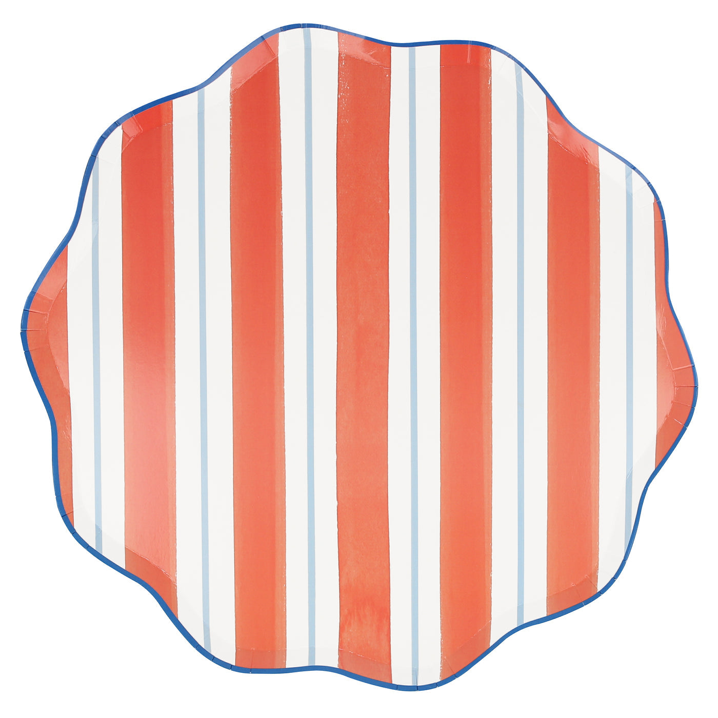 Preppy Stripe Dinner Plates