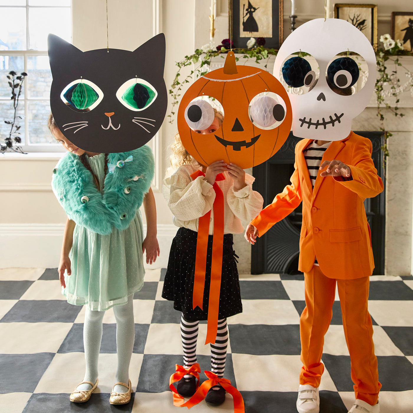 Halloween Heads Hanging Decor