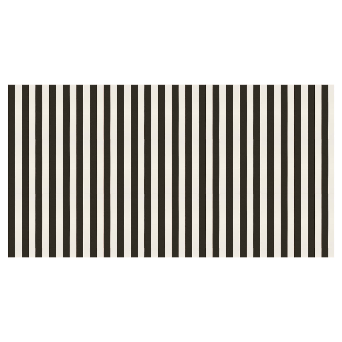 Black Striped Tablecloth