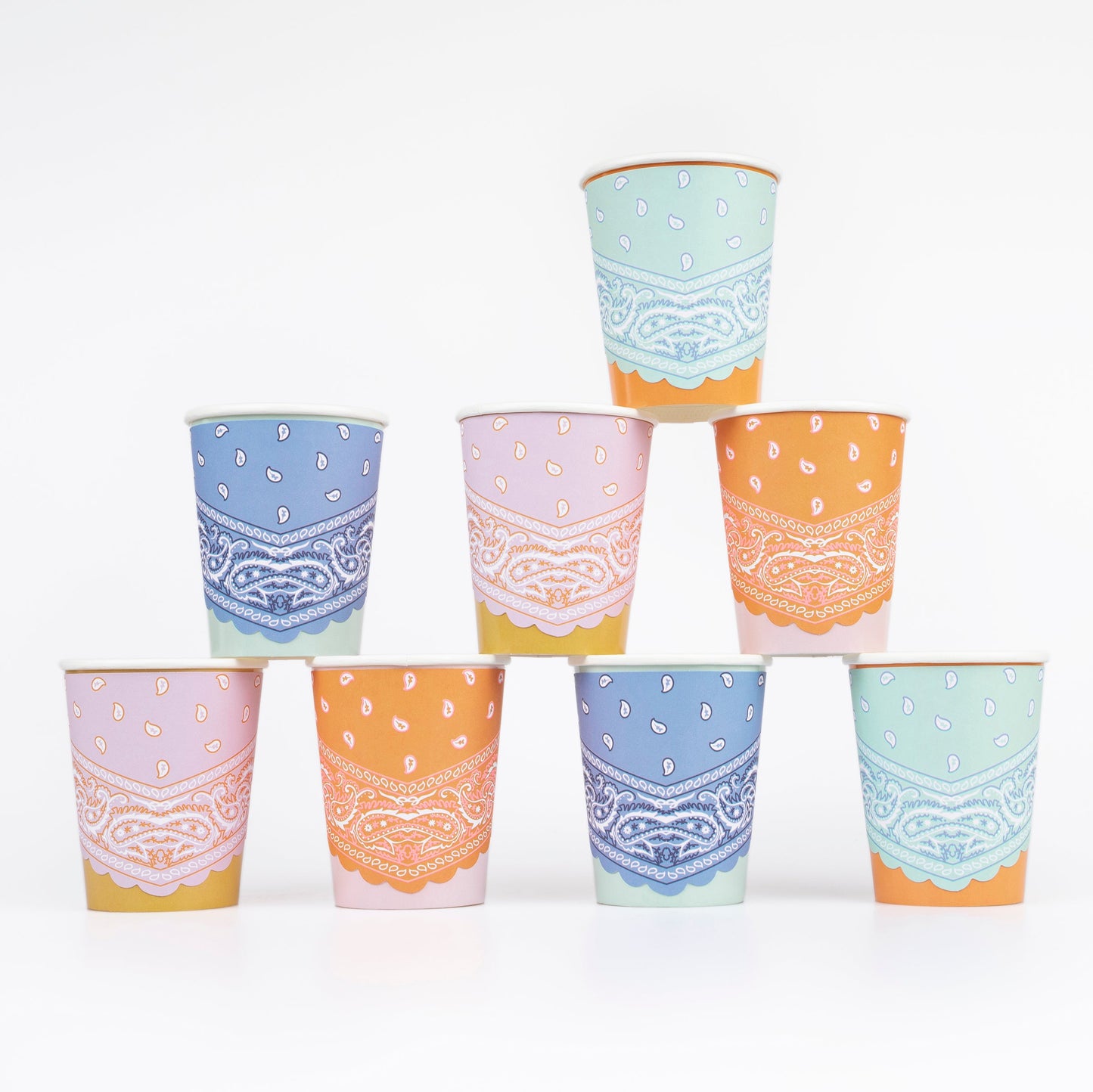 Western Bandana Cups