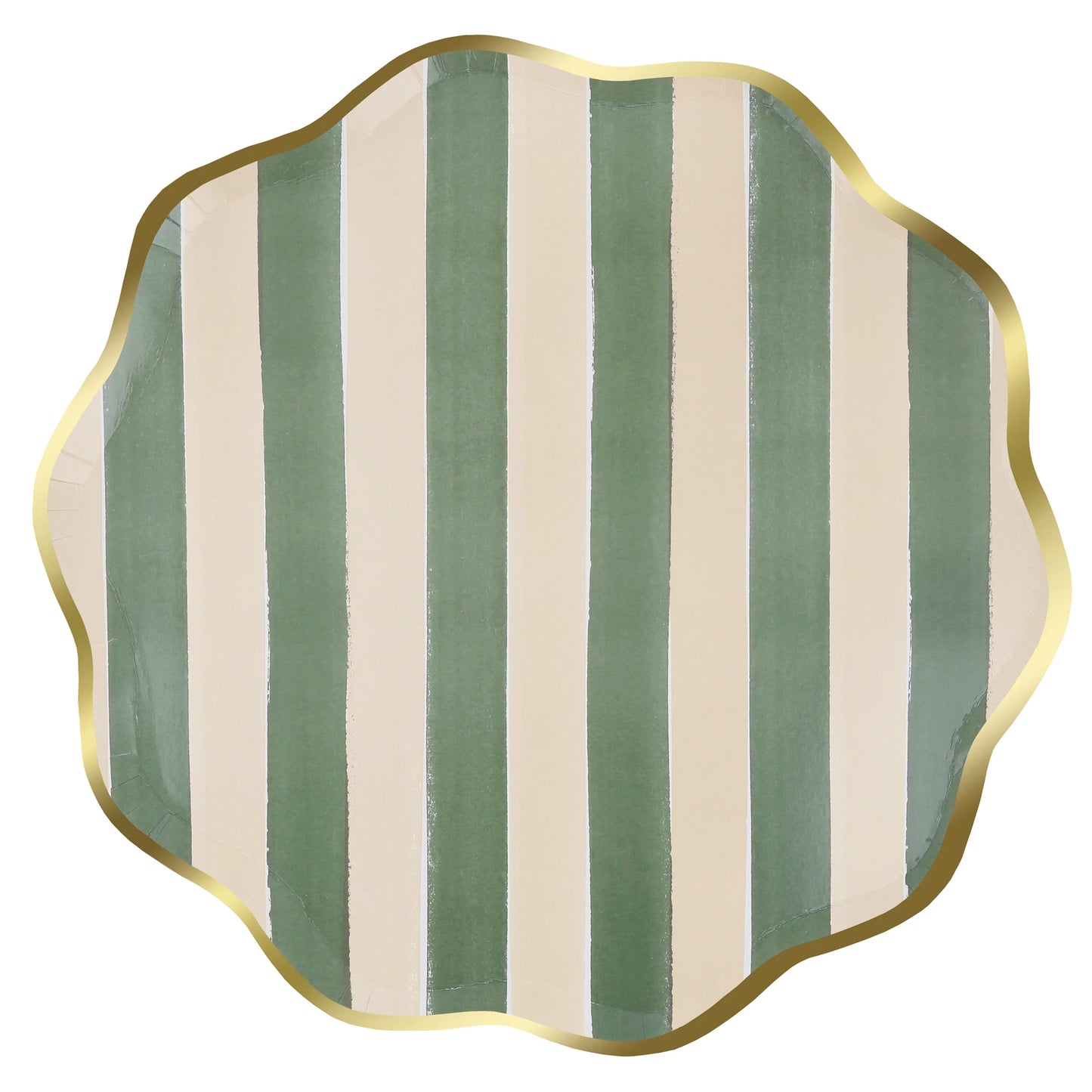 Fall Stripe Dinner Plates