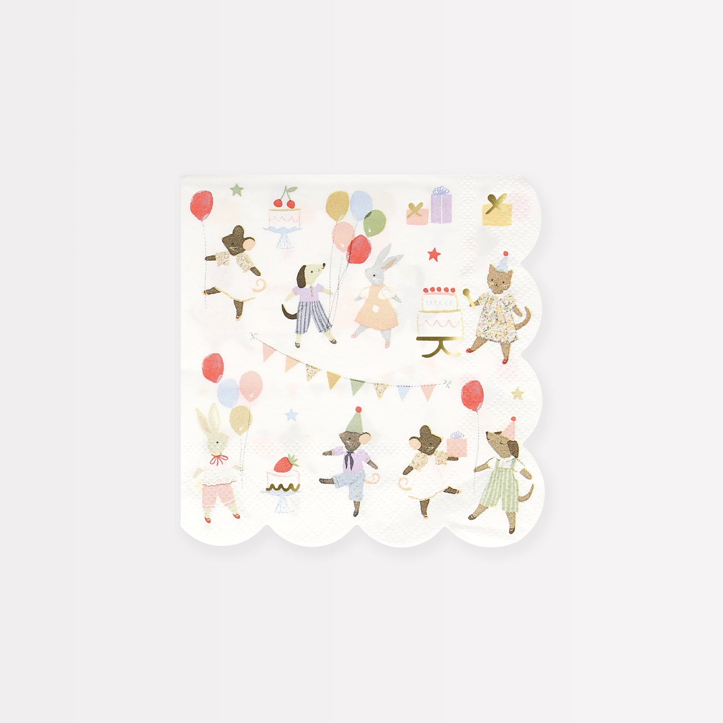 Animal Friends Small Napkins