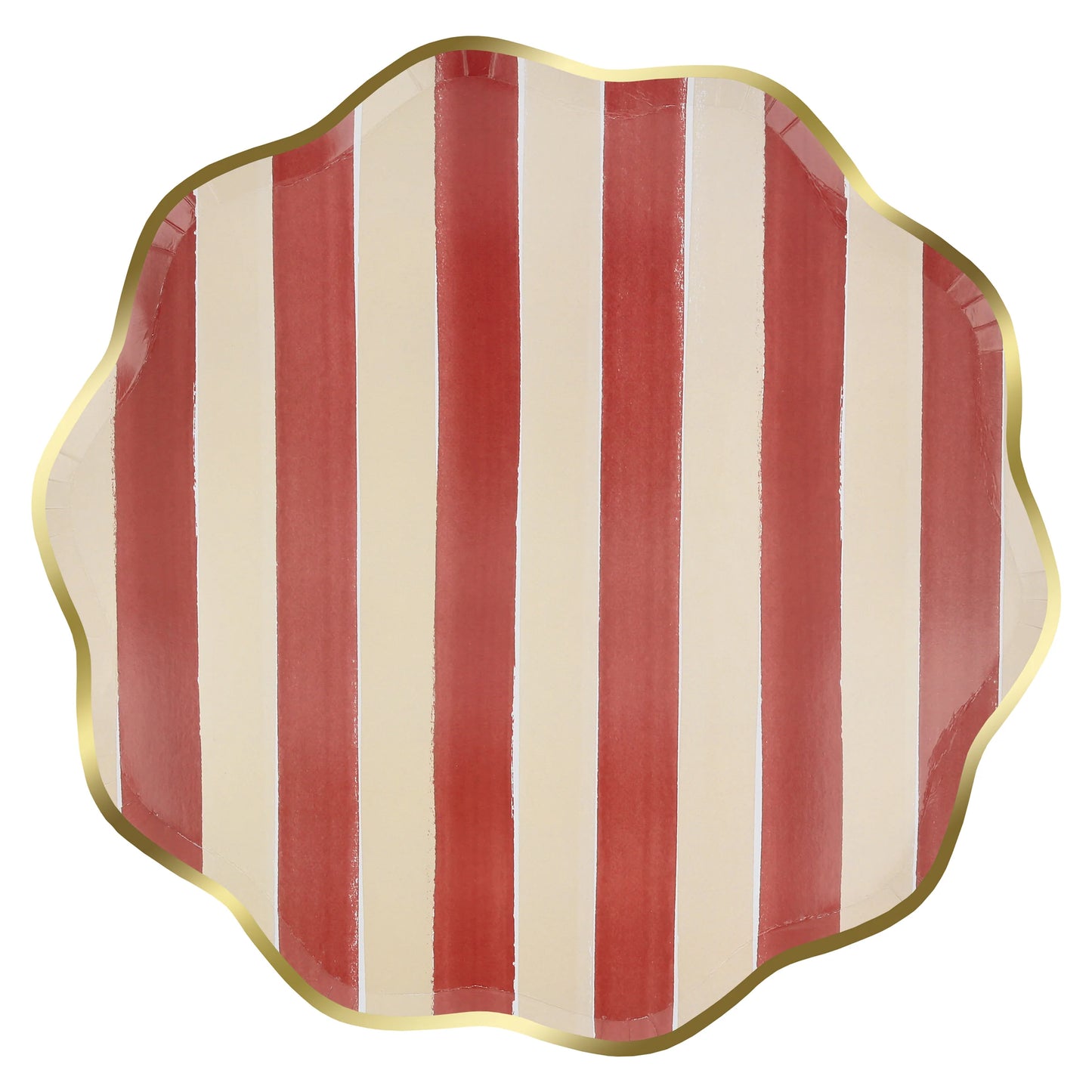 Fall Stripe Dinner Plates