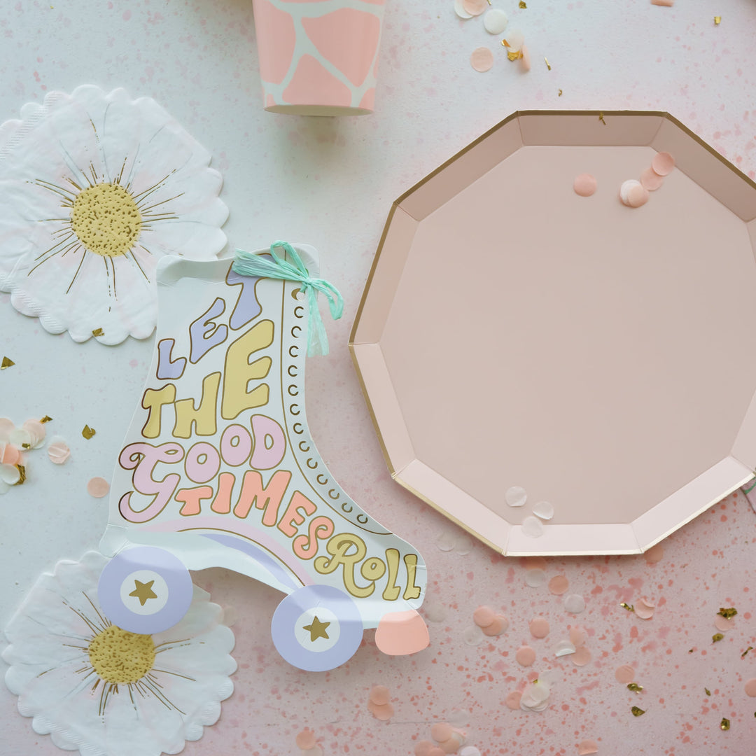 Sweet Peach Premium Dinner Plates