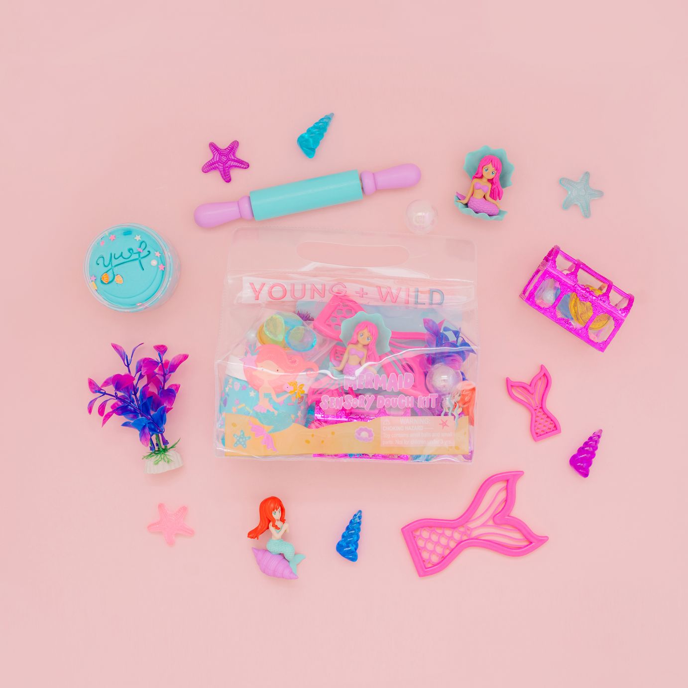 Mermaid Sensory Dough Bag