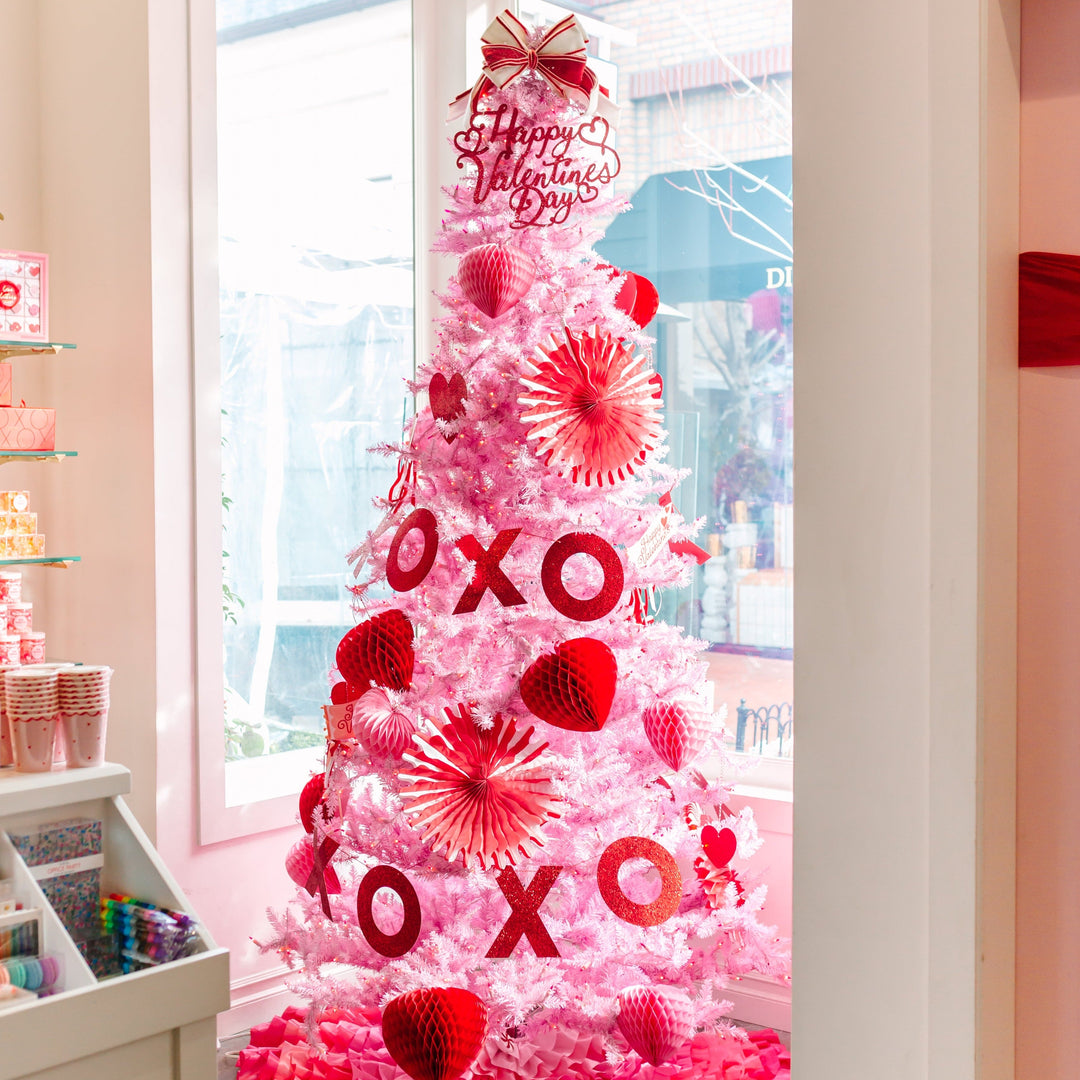 Valentine's Day Giant Honeycomb Garland