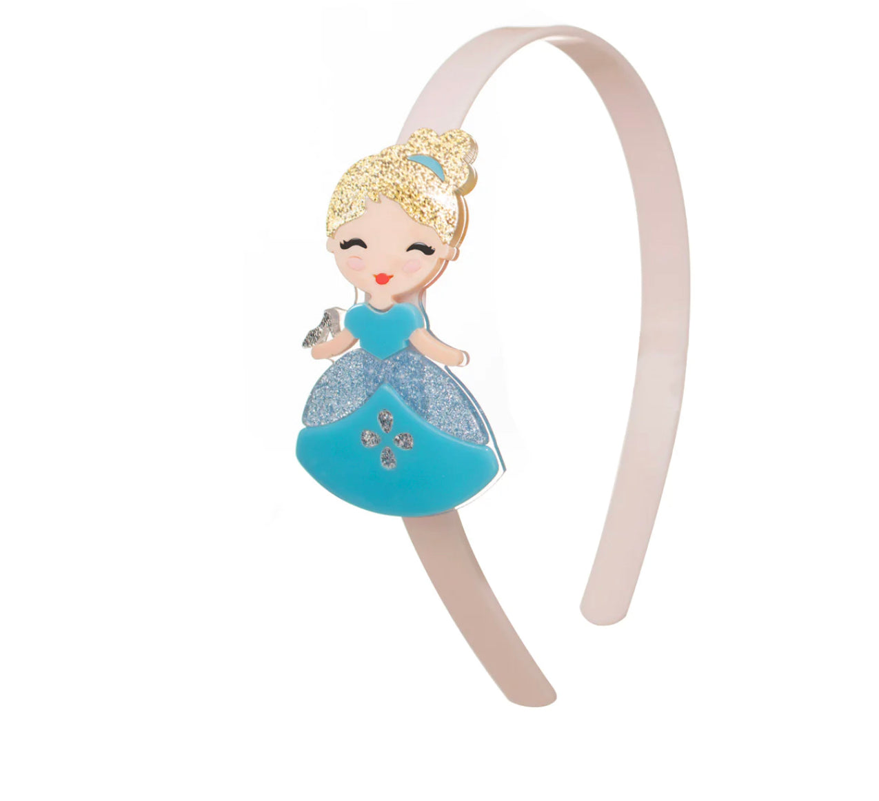 Cute Doll Cinderella Blue Dress Headband