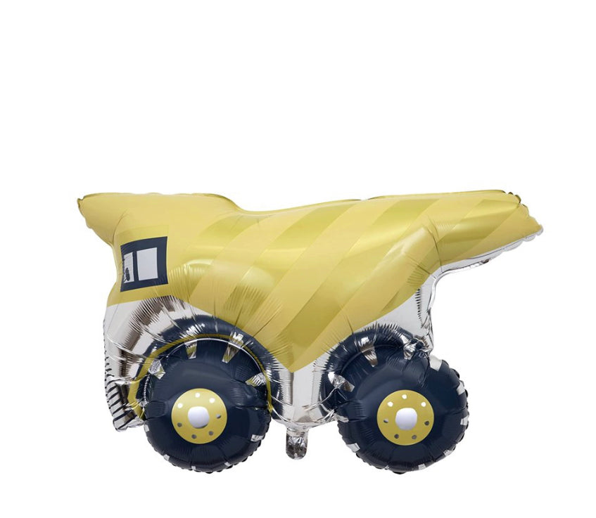 Dumper Truck Mylar Balloon