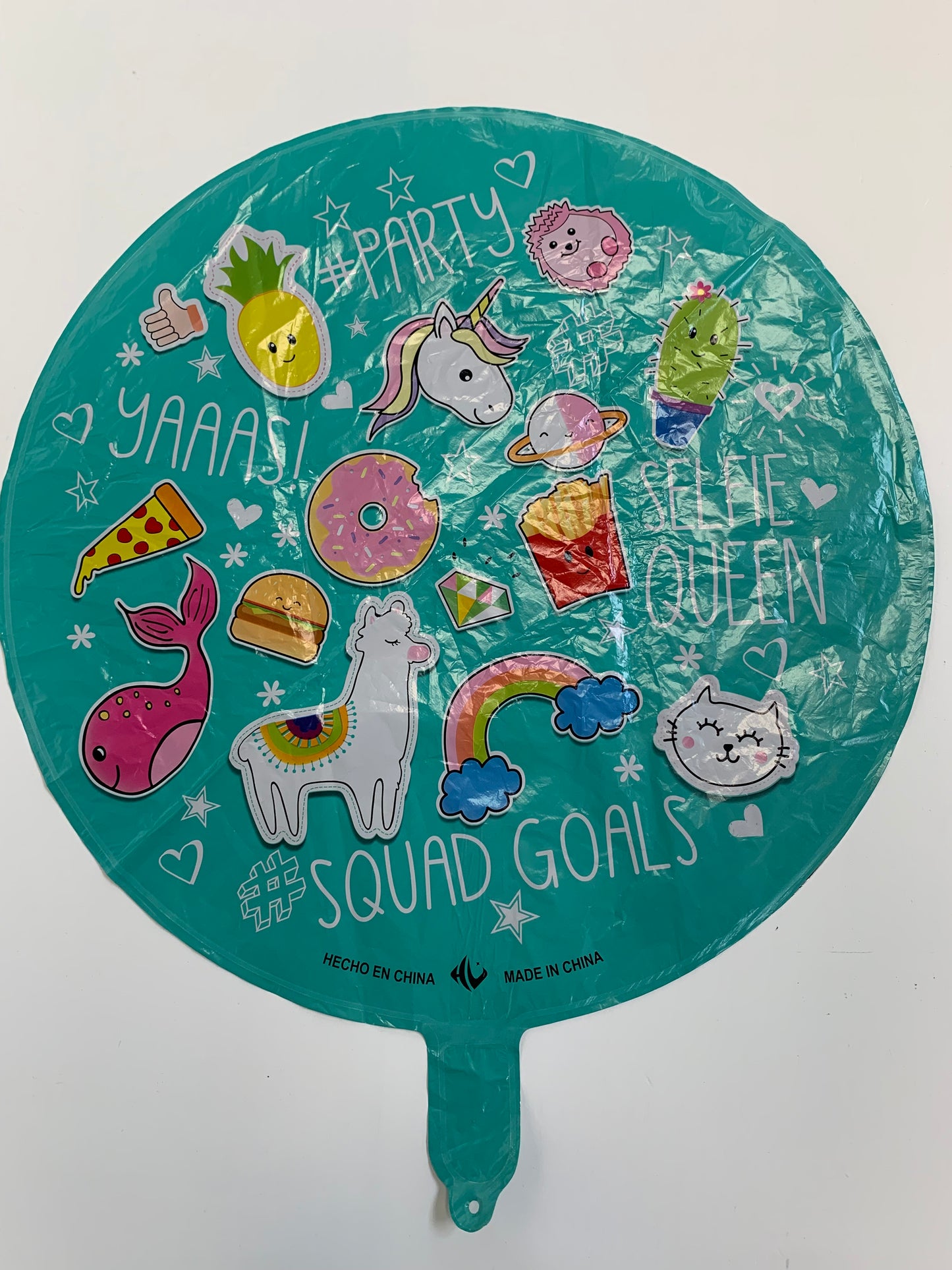 Llama Squad Goals Balloon