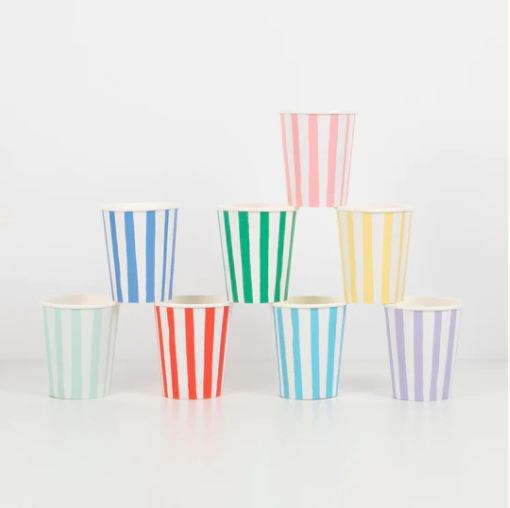 Mixed Stripe Small Tumbler