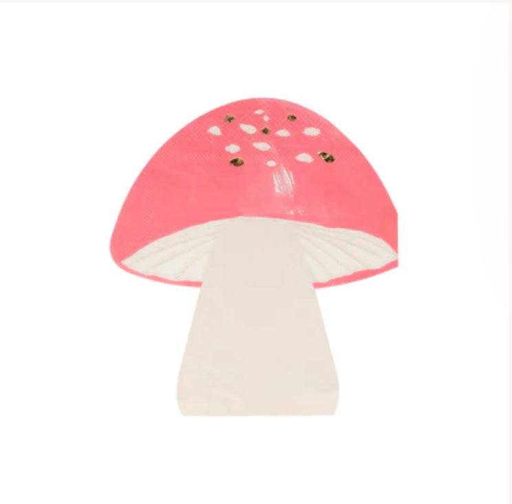 Fairy Mushroom Napkins
