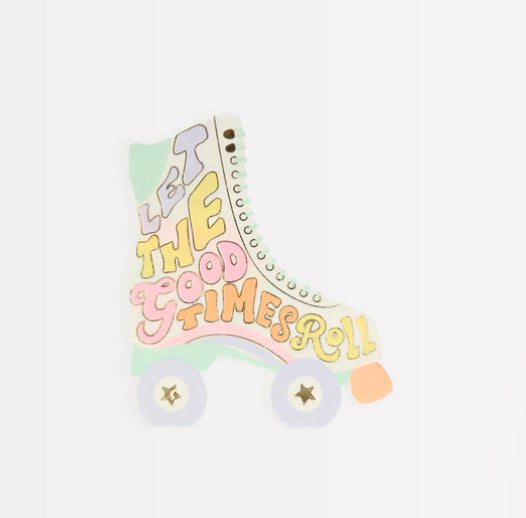 Roller Skates Napkins