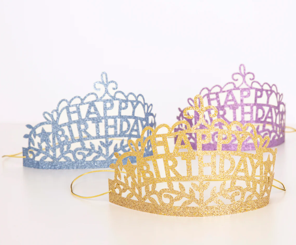Happy Birthday Party Tiaras
