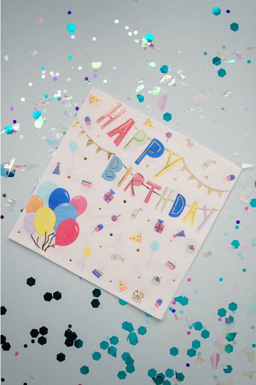 Happy Birthday Paper Napkins