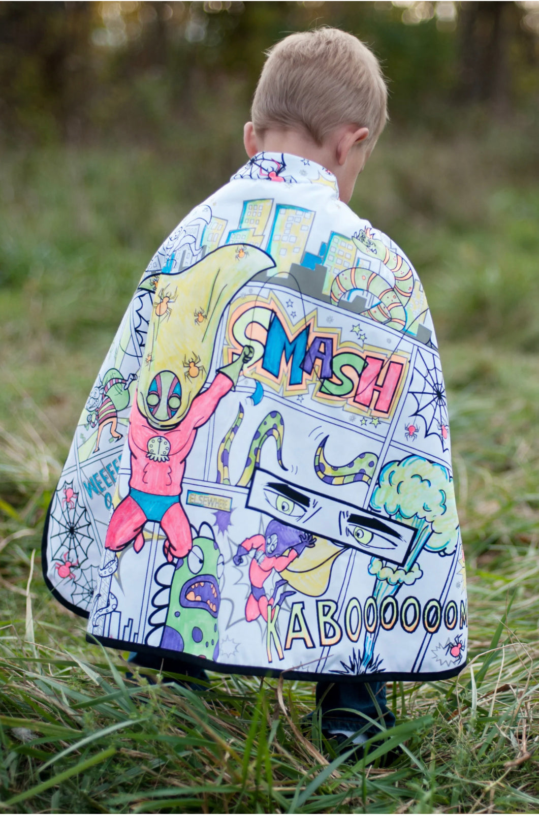 Colour-A-Cape: Spider