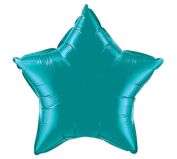 Teal Standard Foil Balloon