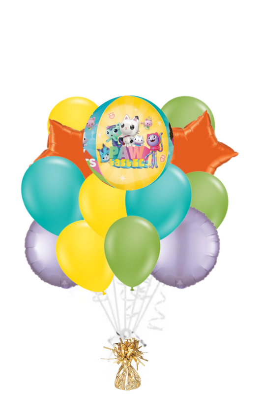 Gabby's Dollhouse Orbz Balloon Bouquet