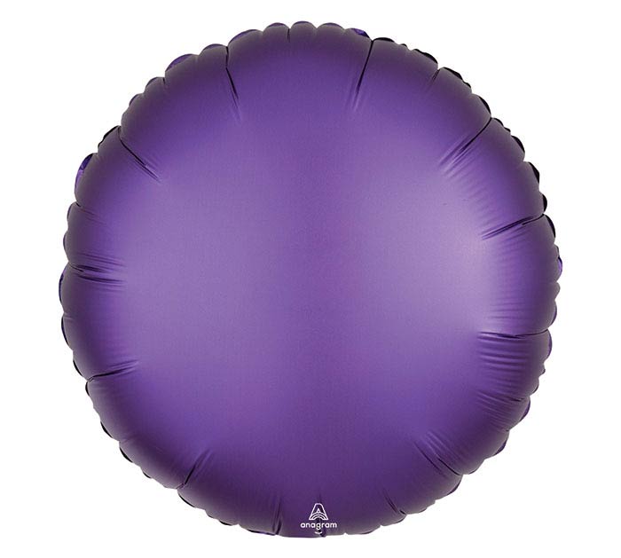 Satin Luxe Purple Royale Standard Foil Balloon