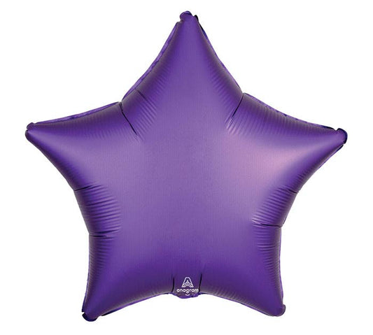 Satin Luxe Purple Royale Standard Foil Balloon