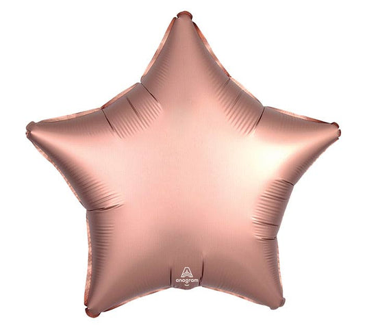 Satin Luxe Rose Copper Standard Foil Balloon