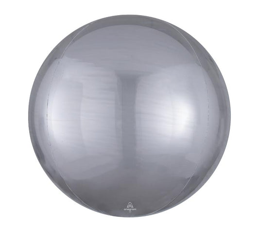 Silver Orbz Balloon