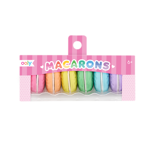 Macarons Vanilla Scented Erasers