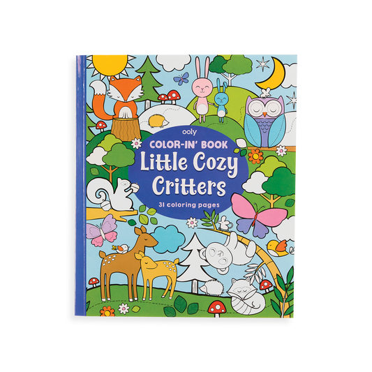 Little Cozy Critters Coloring Book
