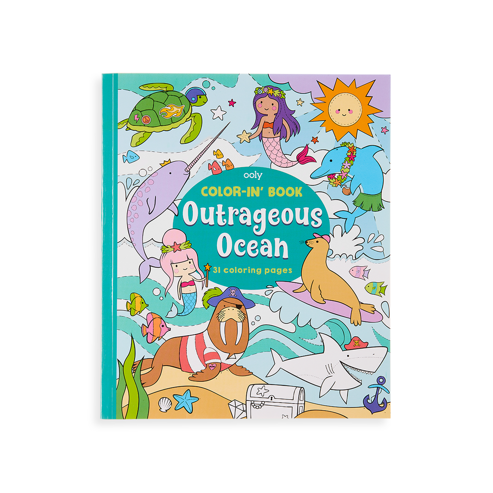 Outrageous Ocean Coloring Book