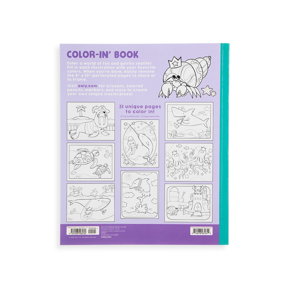 Outrageous Ocean Coloring Book