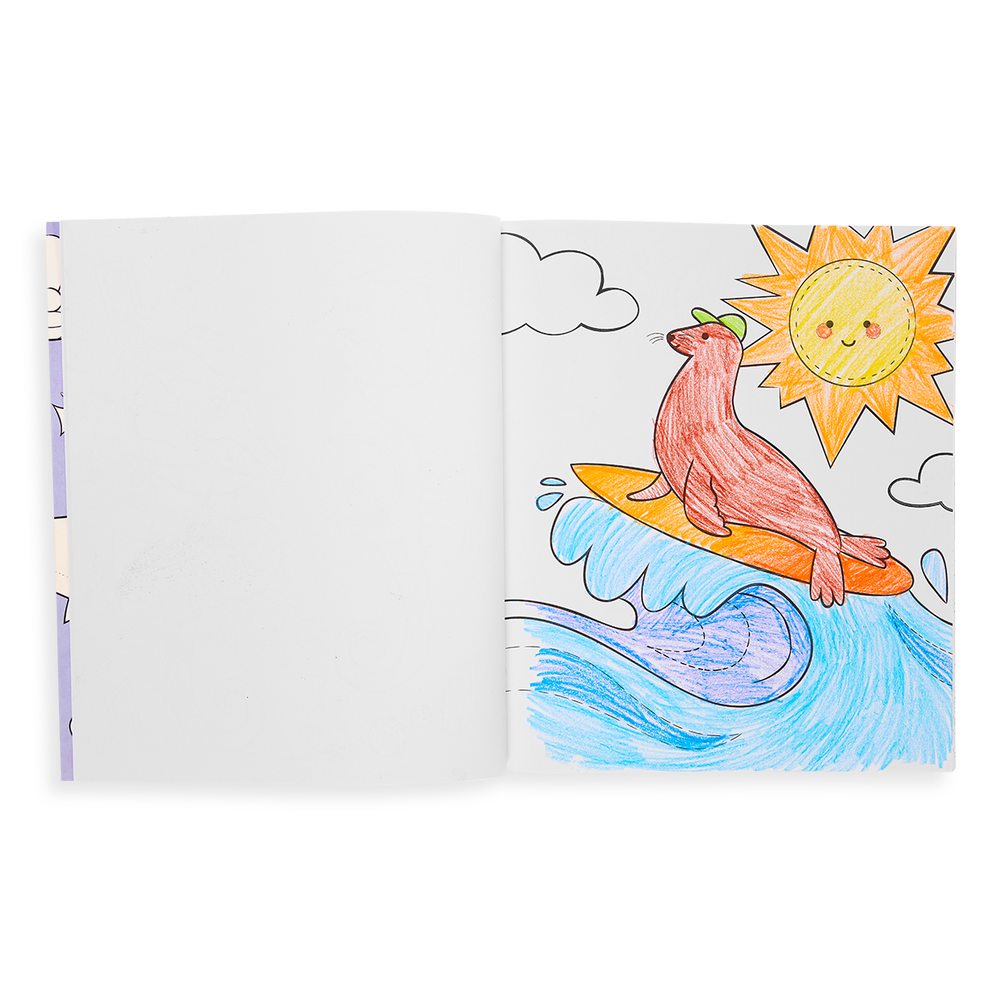 Outrageous Ocean Coloring Book