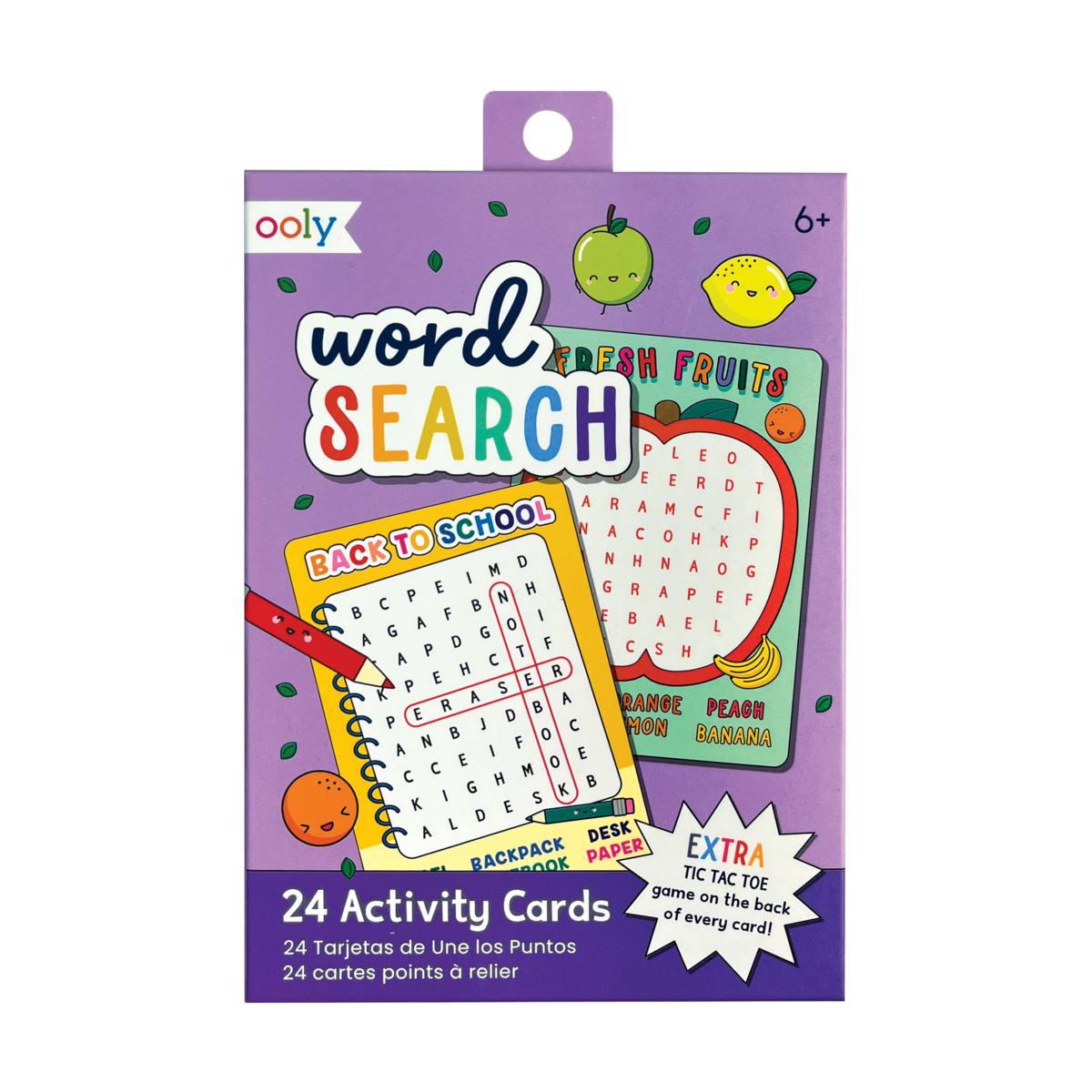 Word Search Activity Cards- Set of 24