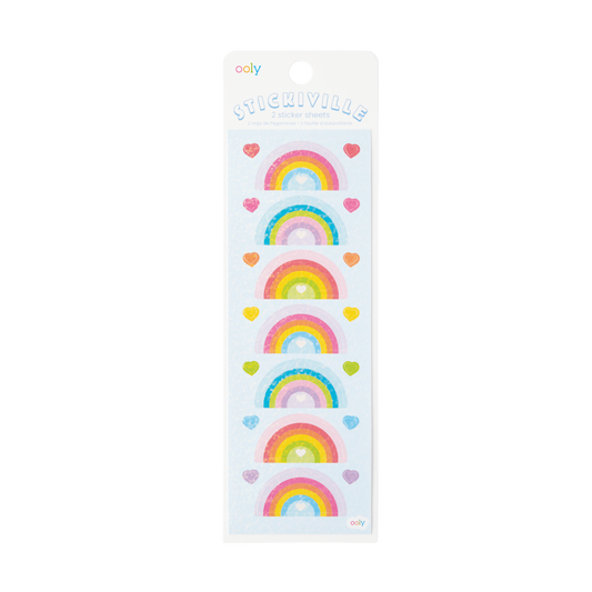 Stickiville Rainbow Love Stickers