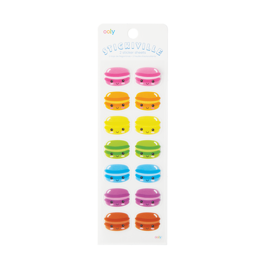 Stickiville Happy Macaroons Stickers