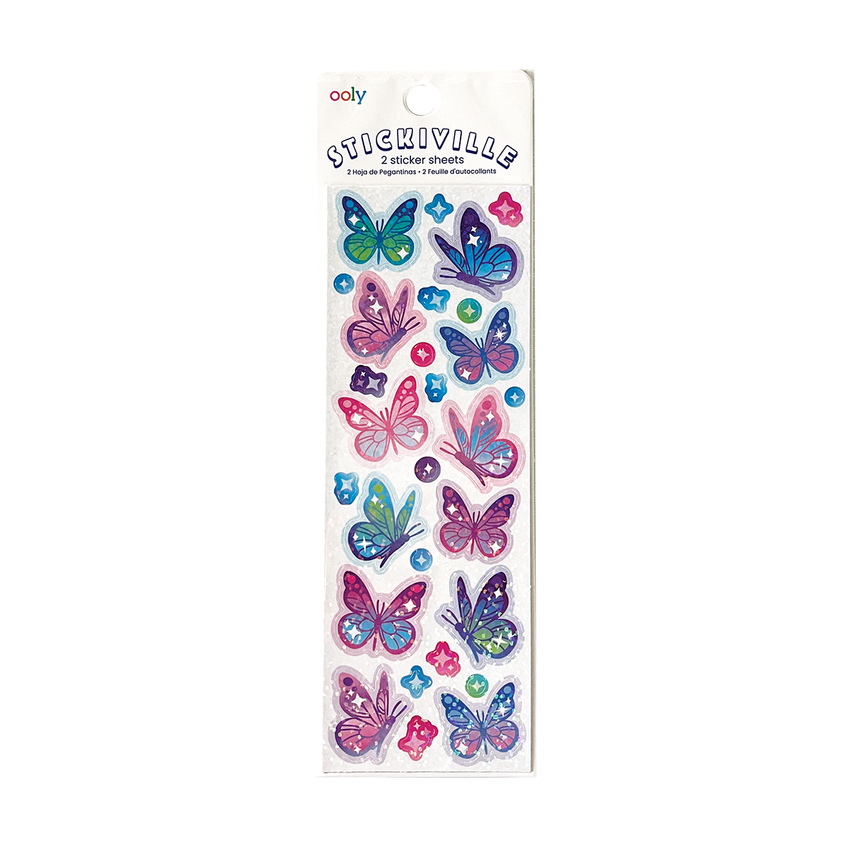 Stickiville: Glittery Butterflies