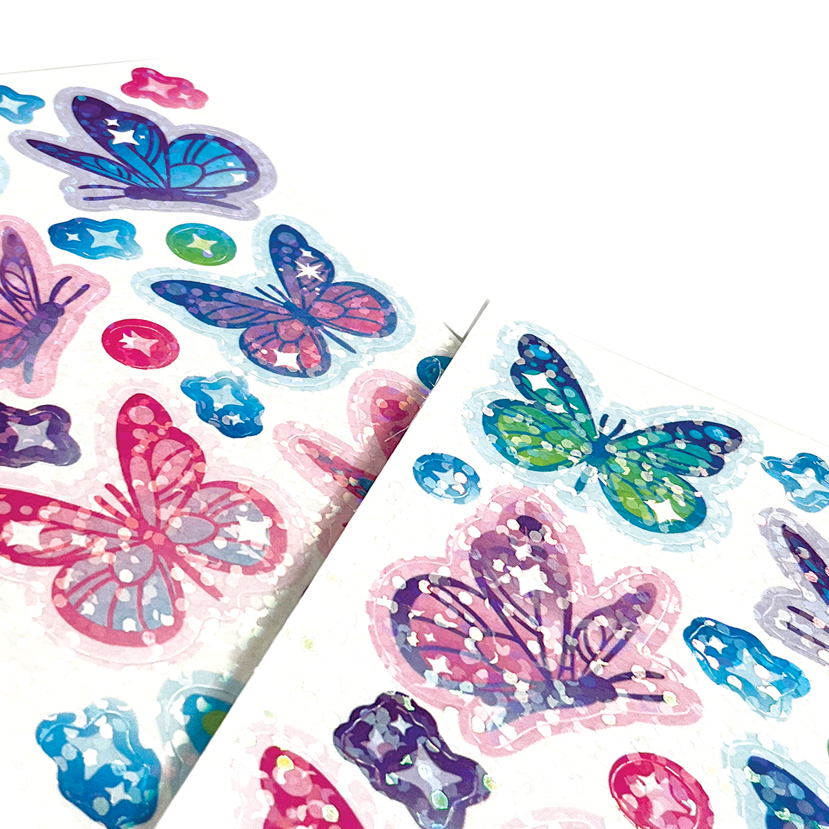 Stickiville: Glittery Butterflies