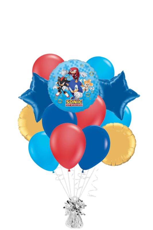Sonic Balloon Bouquet