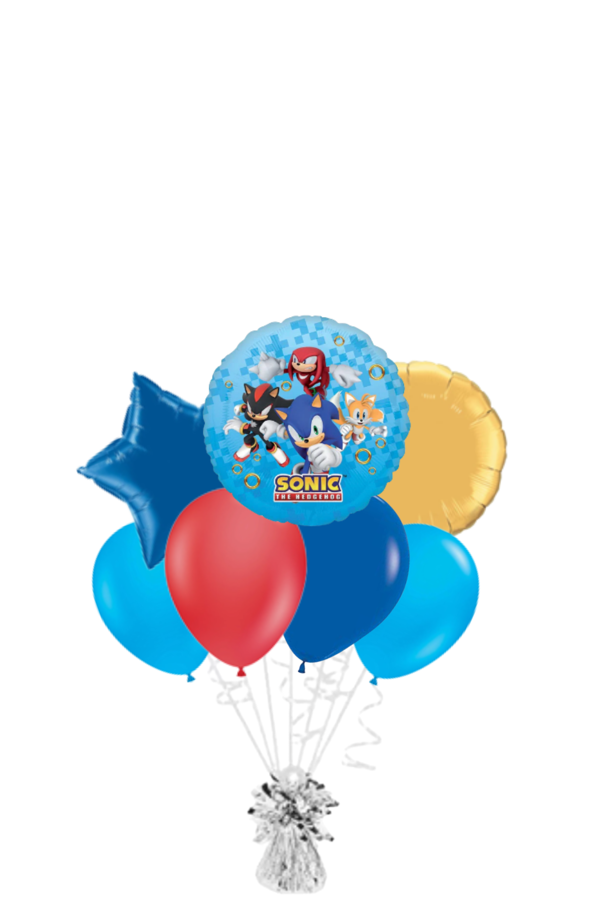 Sonic Balloon Bouquet