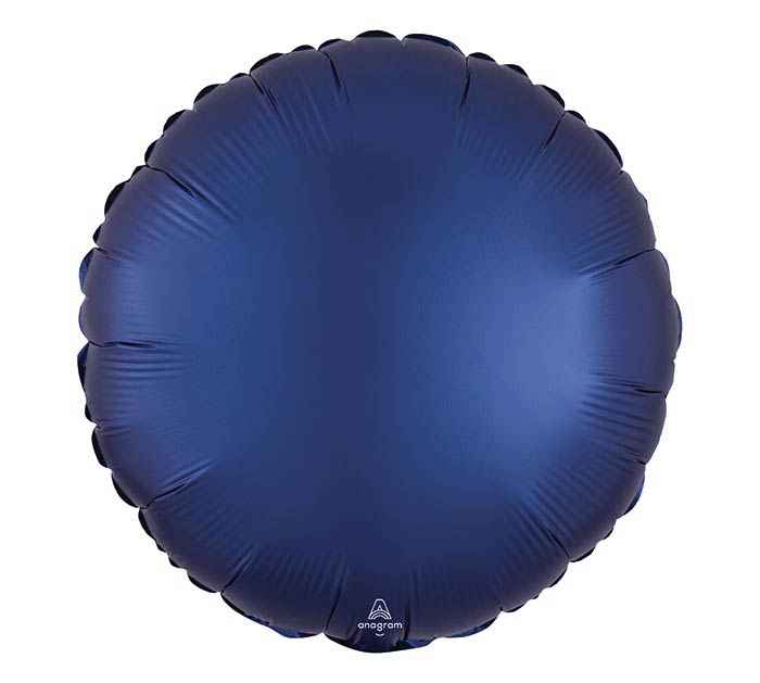 Satin Luxe Navy Standard Foil Balloon