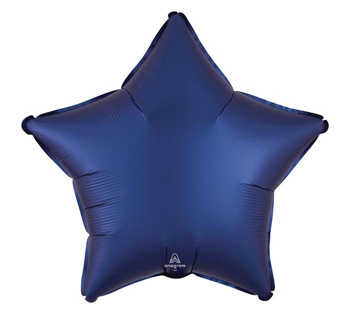 Satin Luxe Navy Standard Foil Balloon