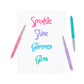 Oh My Glitter! Retractable Gel Pens