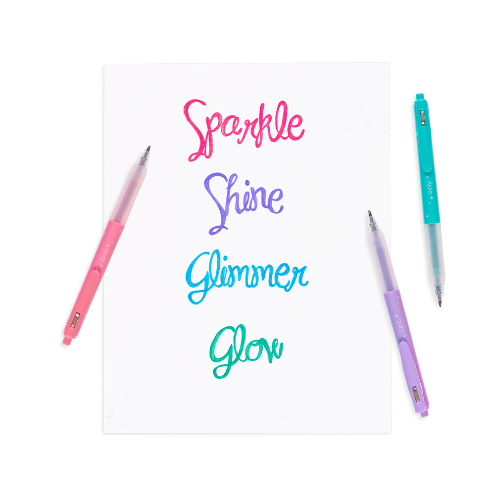 Oh My Glitter! Retractable Gel Pens