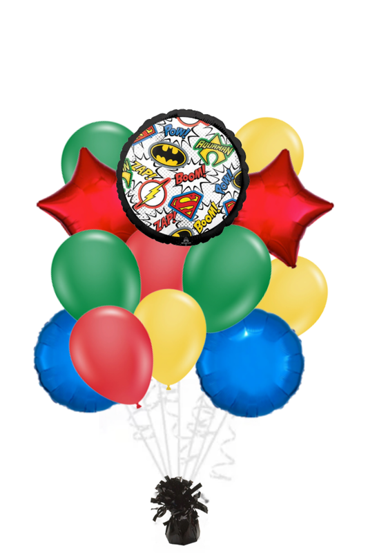 Justice League Balloon Bouquet