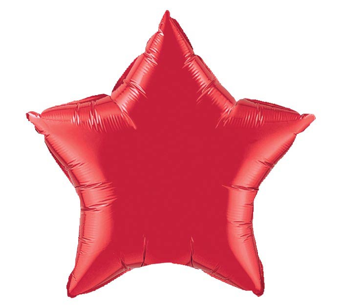 Ruby Red Standard Foil Balloon