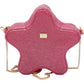 Taylor: Jelly Star Purse - Hot Pink Sparkle