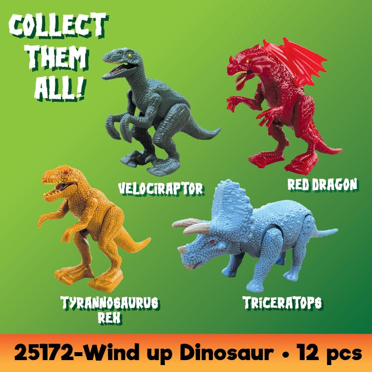 Wind-Up Action Dinosaur Toy