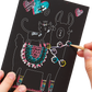 Funtastic Friends Scratch and Scribble Mini Scratch Art Kit