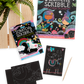 Funtastic Friends Scratch and Scribble Mini Scratch Art Kit