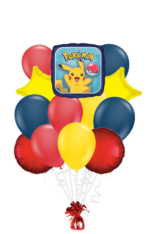 Pikachu Balloon Bouquet