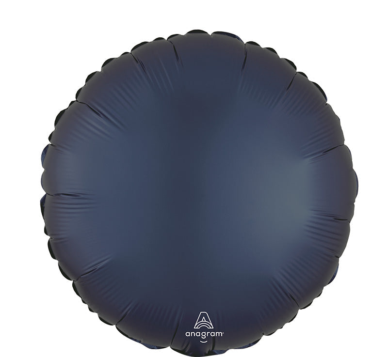 Satin Luxe True Navy Standard Foil Balloon